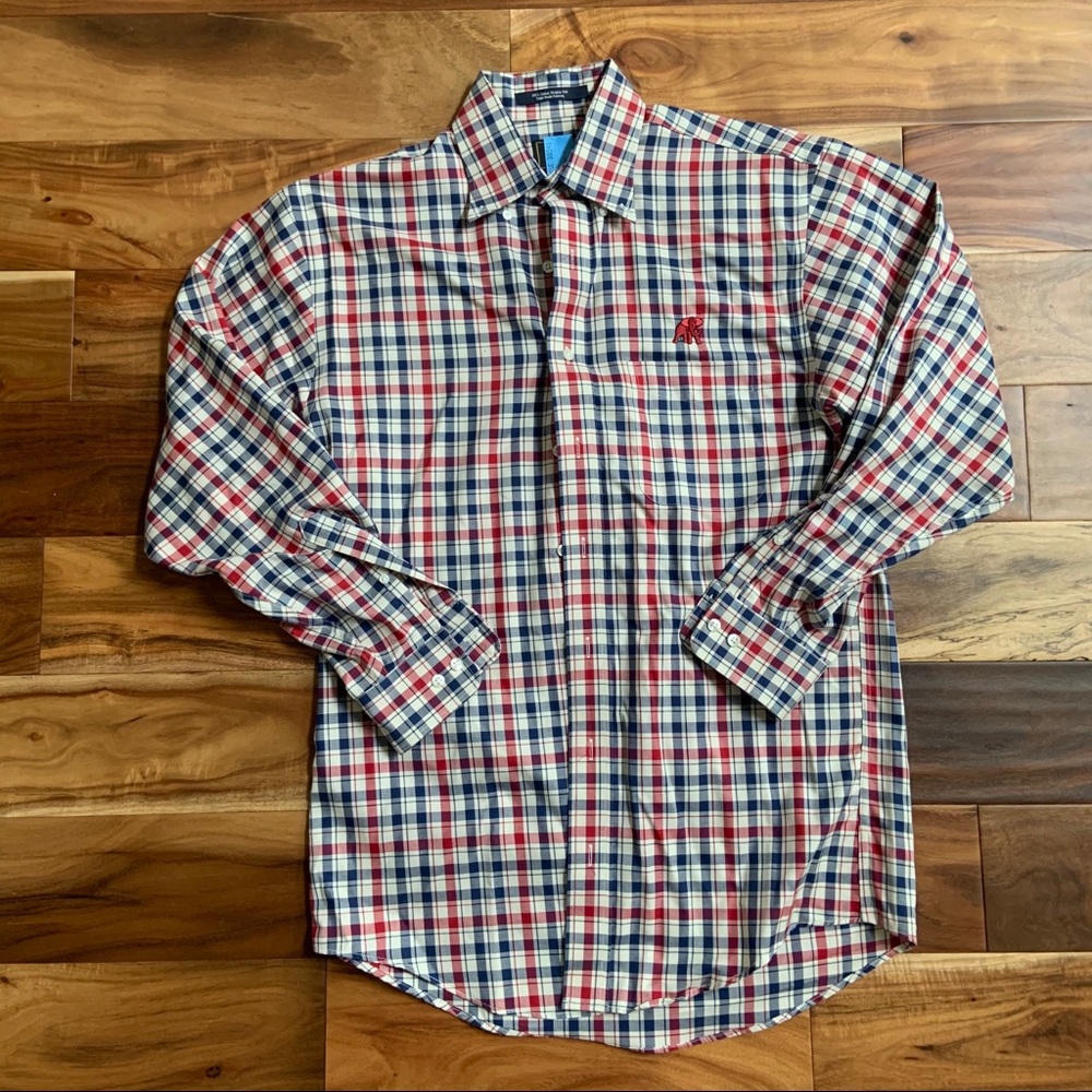 ROLL TIDE Shirt Shop Alabama Button Up Small